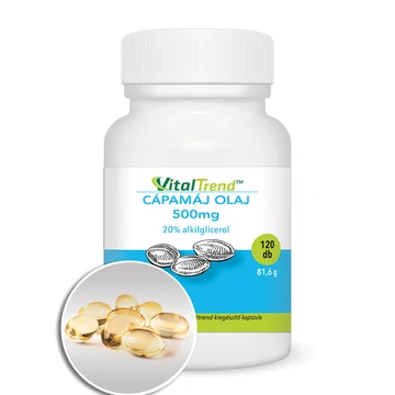 Cápamáj olaj kapszula Cápamáj olaj kapszula