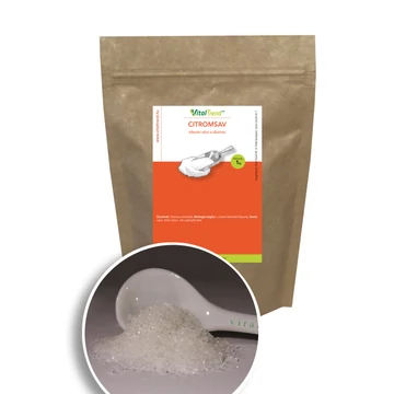Citromsav kristályos por vízkőoldó tisztítószer