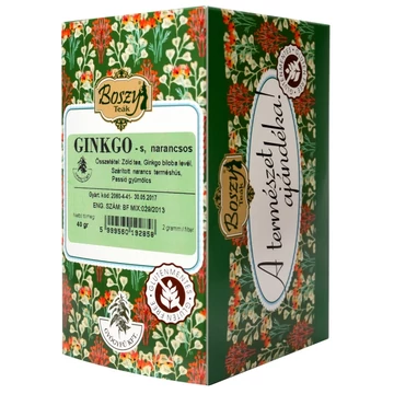 Ginkgo-narancs-zöld tea Ginkgo-narancs-zöld tea