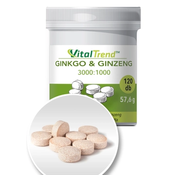 Ginkgo + Ginzeng tabletta