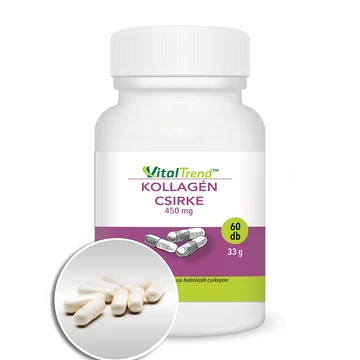 Kollagén kapszula csirkeporcból – II-es típusú hidrolizált forma, ízület- és porctámogató étrend-kiegészítő Kollagén kapszula csirkeporcból – II-es típusú hidrolizált forma, ízület- és porctámogató étrend-kiegészítő