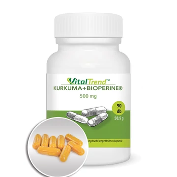 Kurkuma+Bioperine kapszula