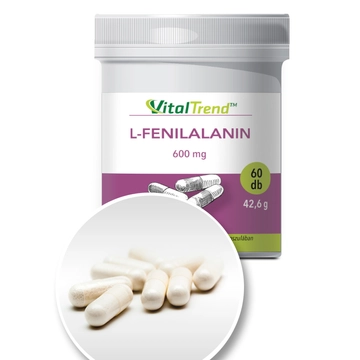 L-Fenilalanin 600 mg kapszula