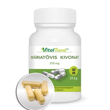 Máriatövis kivonat kapszula