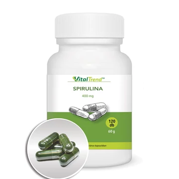 Spirulina alga kapszula