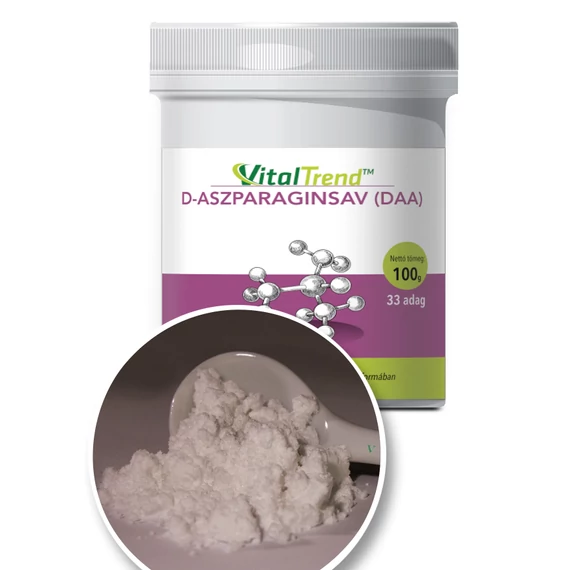 D-Aszparaginsav por-100 g