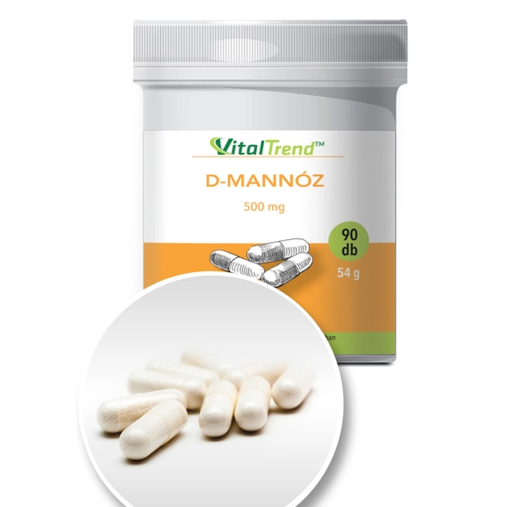 D-Mannóz 500 mg kapszula