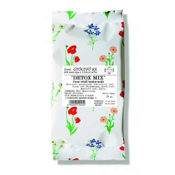 Detox-mix (Vesevédő) szálas tea 50g