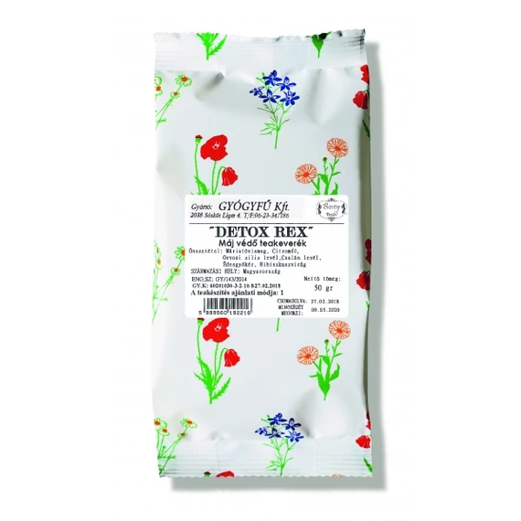 Detox-rex (Májvédő) szálas tea 50g