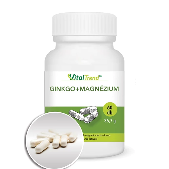 Ginkgo + Magnézium kapszula