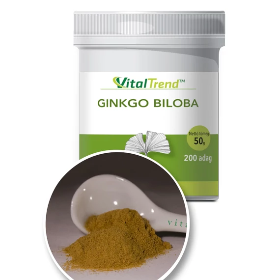 Ginkgo biloba kivonat por-50 g