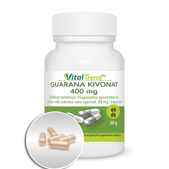 Guarana kivonat kapszula