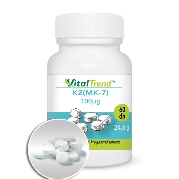 K2-vitamin (MK7) tabletta