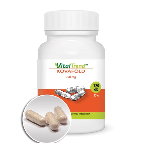Kovaföld 250 mg kapszula