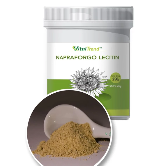 Lecitin granulátum (napraforgó)-250 g