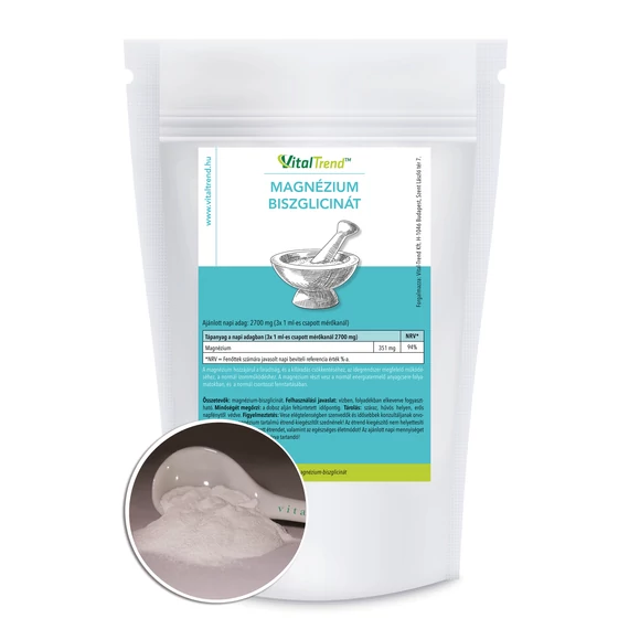 Magnézium biszglicinát por-500 g