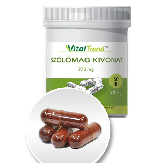 Szőlőmag kivonat kapszula