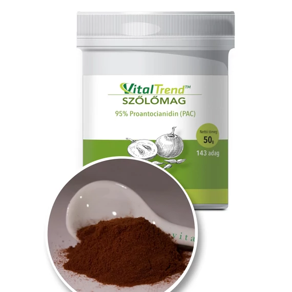 Szőlőmag kivonat  por-50 g