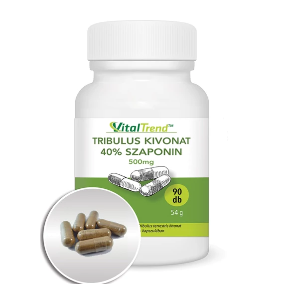 Tribulus terrestris kivonat kapszula