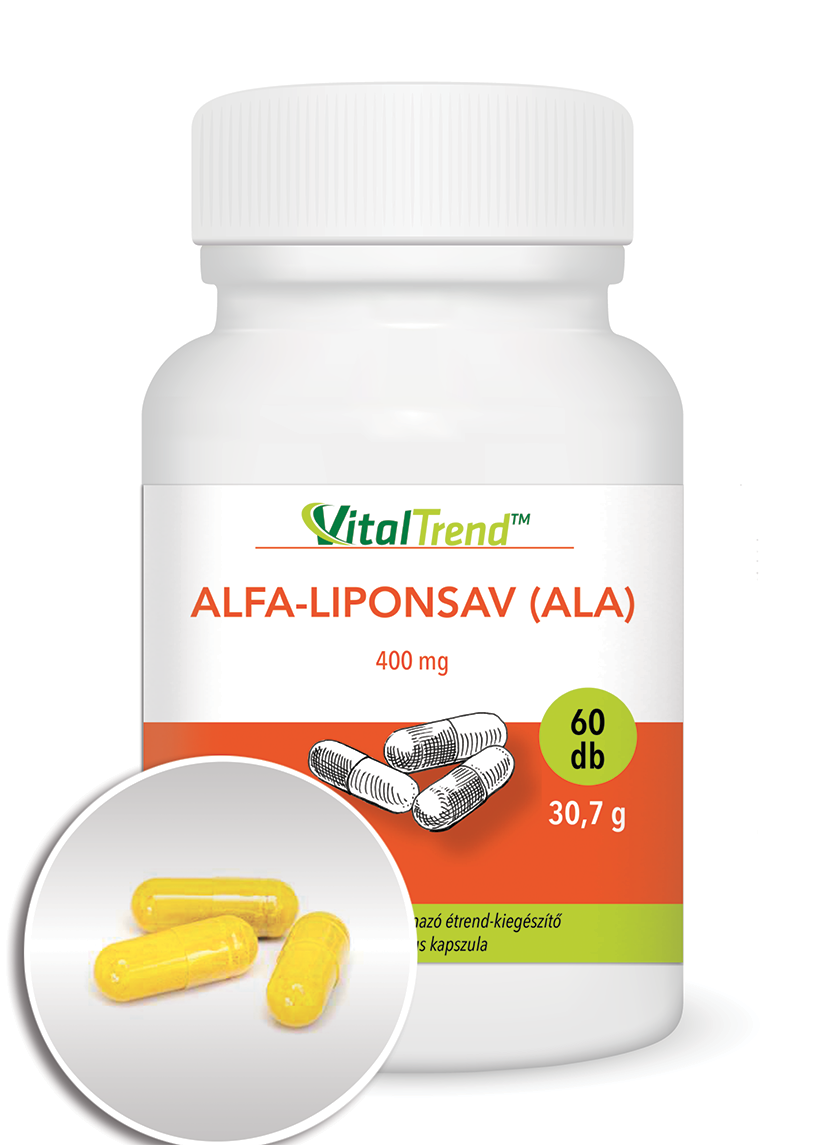 Alfa-liponsav kapszula