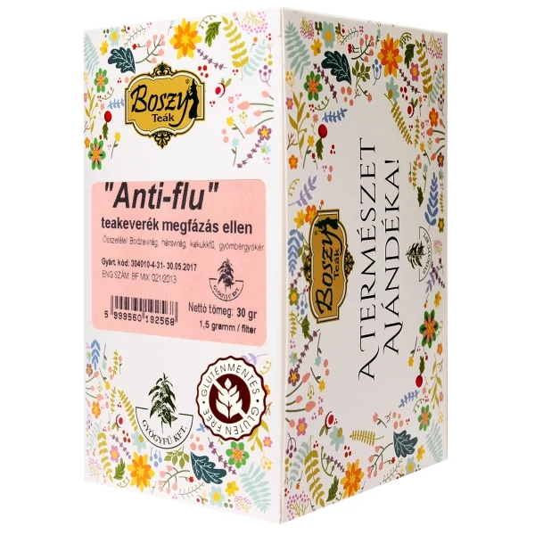 Anti-Flu (Meghűlés ellen) filteres tea