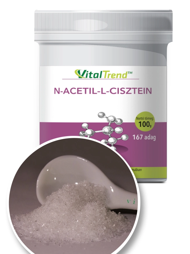 Acetil-L-Cisztein por-100 g