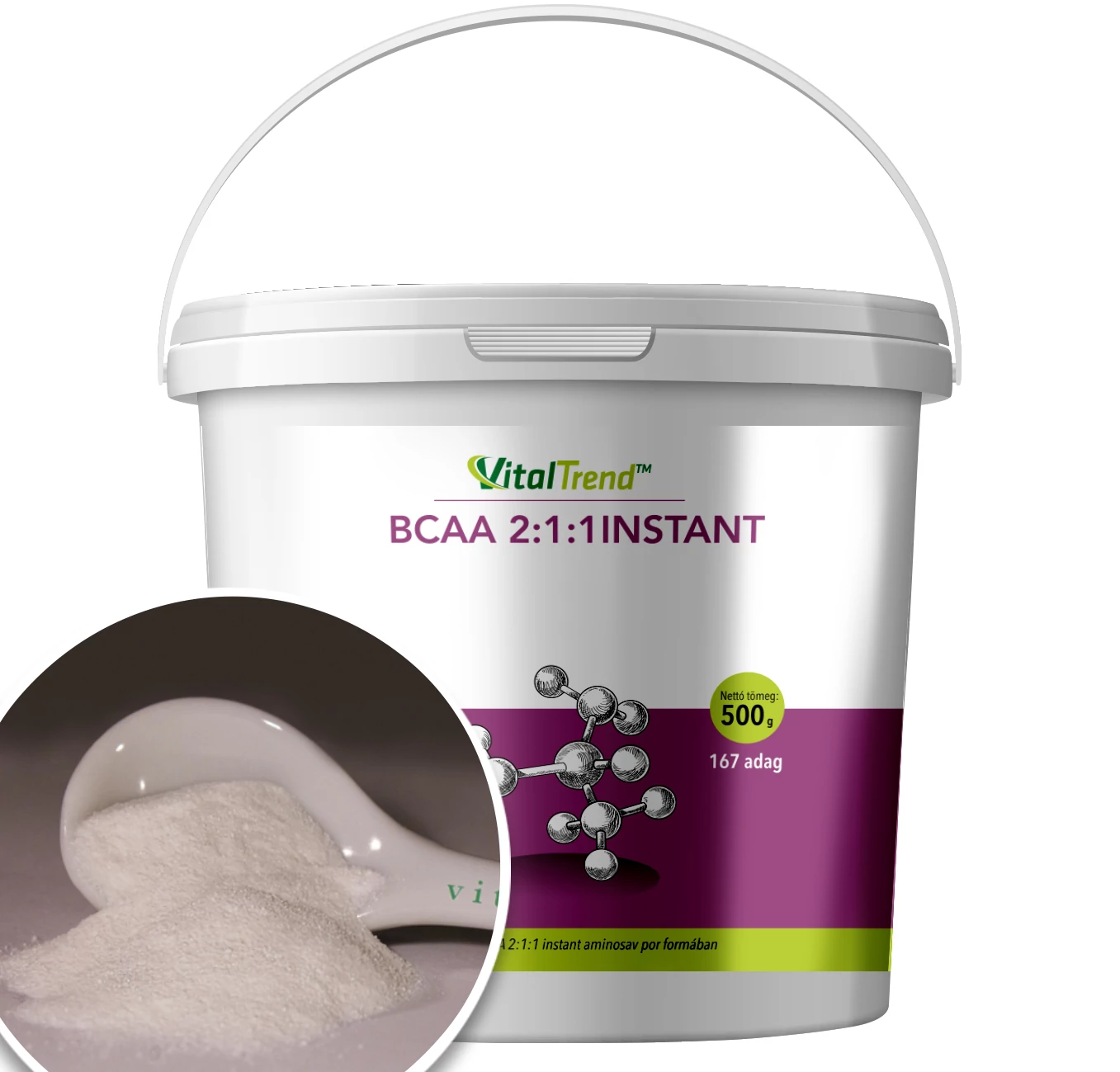 BCAA (2:1:1) Instant por-500 g