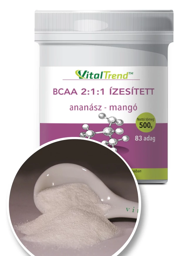 BCAA (2:1:1) Ízesített por-500 g