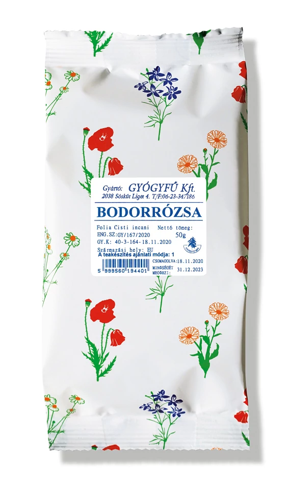 Bodorrózsa szálas tea 50g