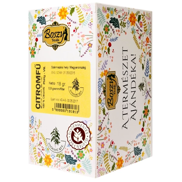 Citromfű filteres tea 18g