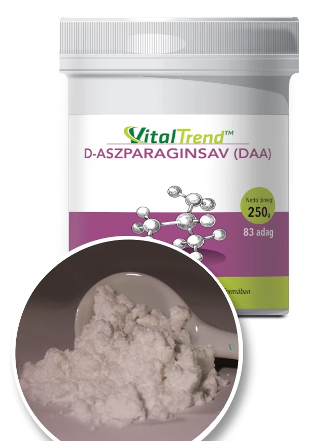 D-Aszparaginsav por-250 g