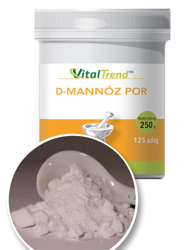 D-Mannóz por-250 g