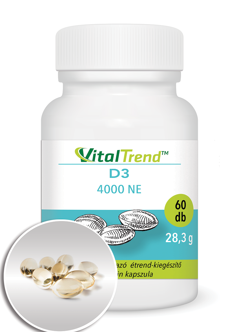 D3-vitamin 4000NE kapszula