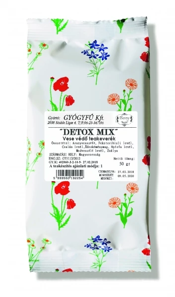 Detox-mix (Vesevédő) szálas tea 50g