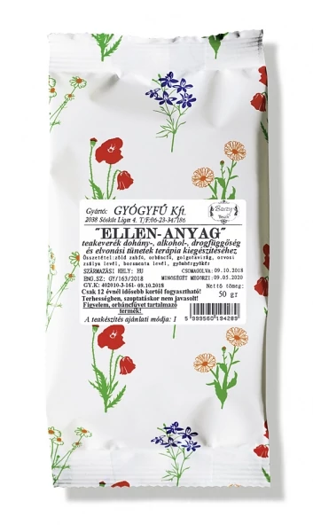 Ellen-Anyag szálas tea 50g