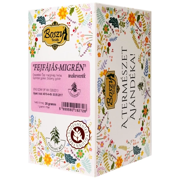 Fejfájás-migrén tea