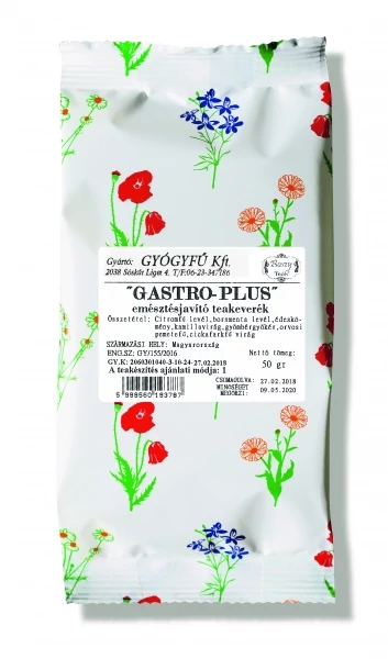 Gastro-Plus (Emésztésjavító) tea