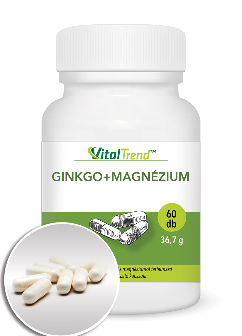Ginkgo + Magnézium kapszula