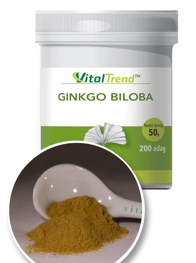 Ginkgo biloba kivonat por-50 g