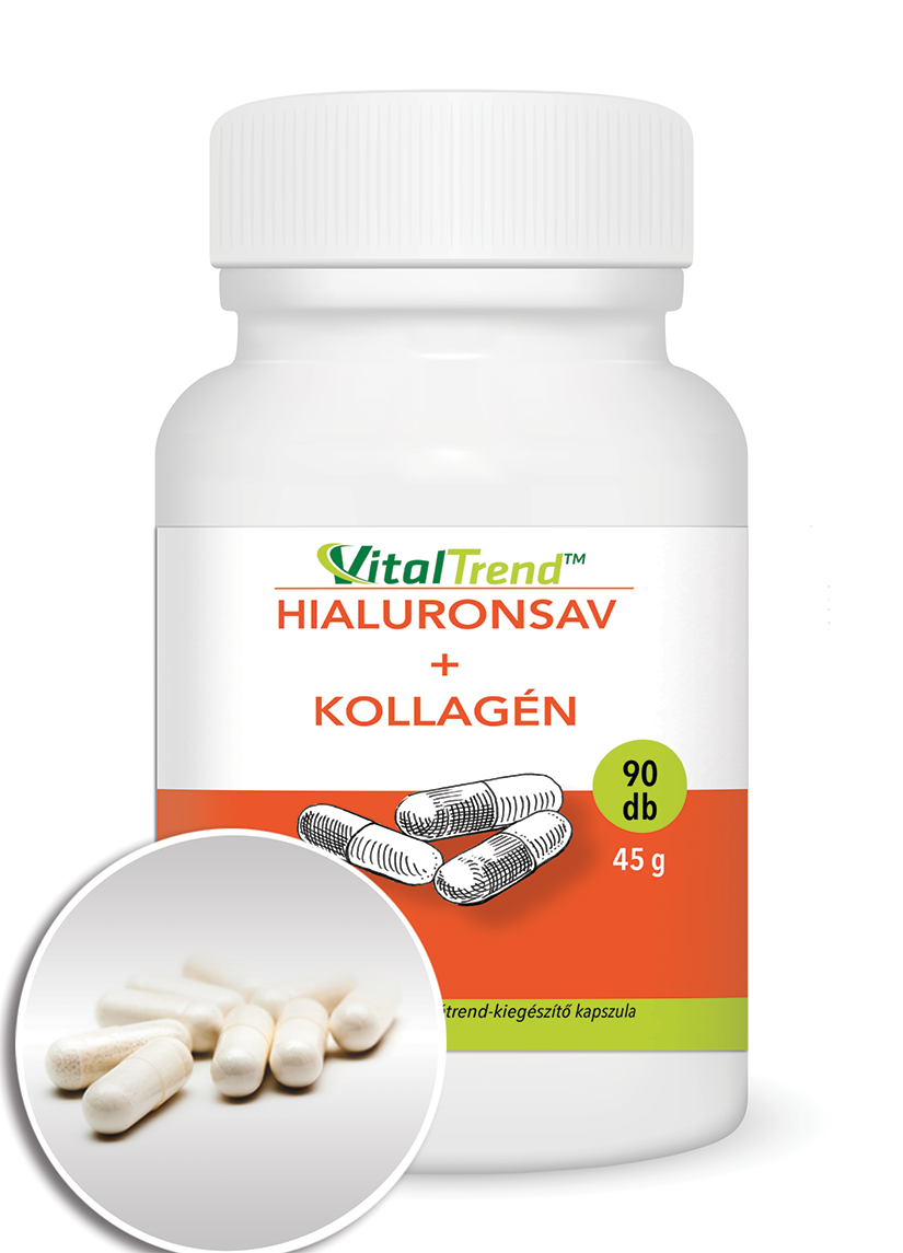 Hialuronsav + Kollagén kapszula