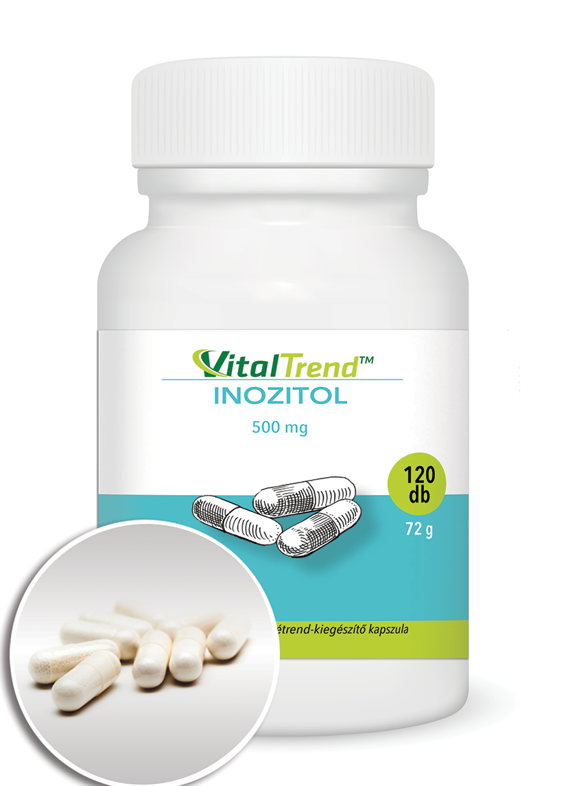 Inozitol (myo-Inozitol) 500 mg kapszula