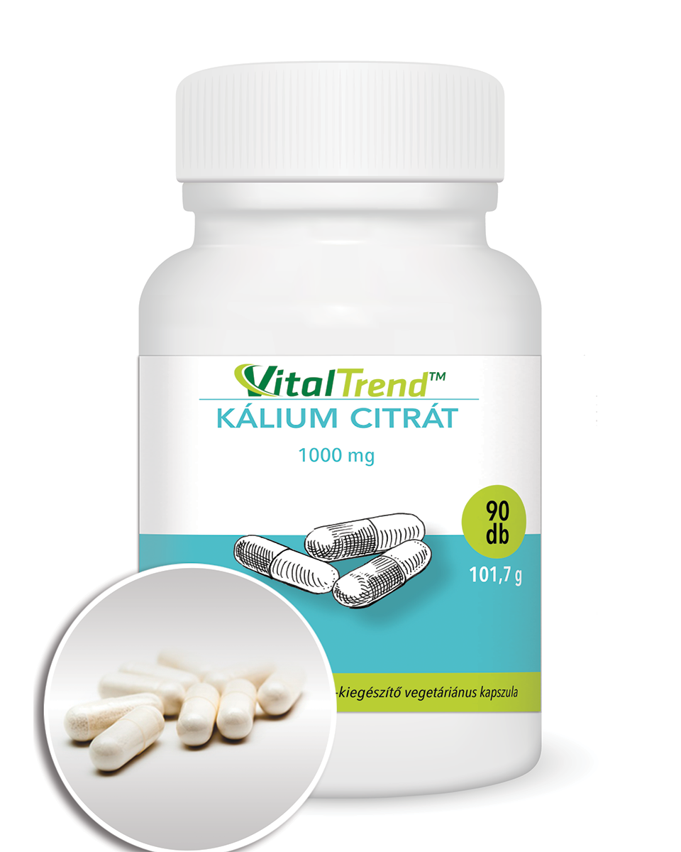 Kálium-citrát 1000 mg kapszula