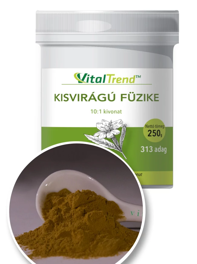 Kisvirágú füzike kivonat por-250 g