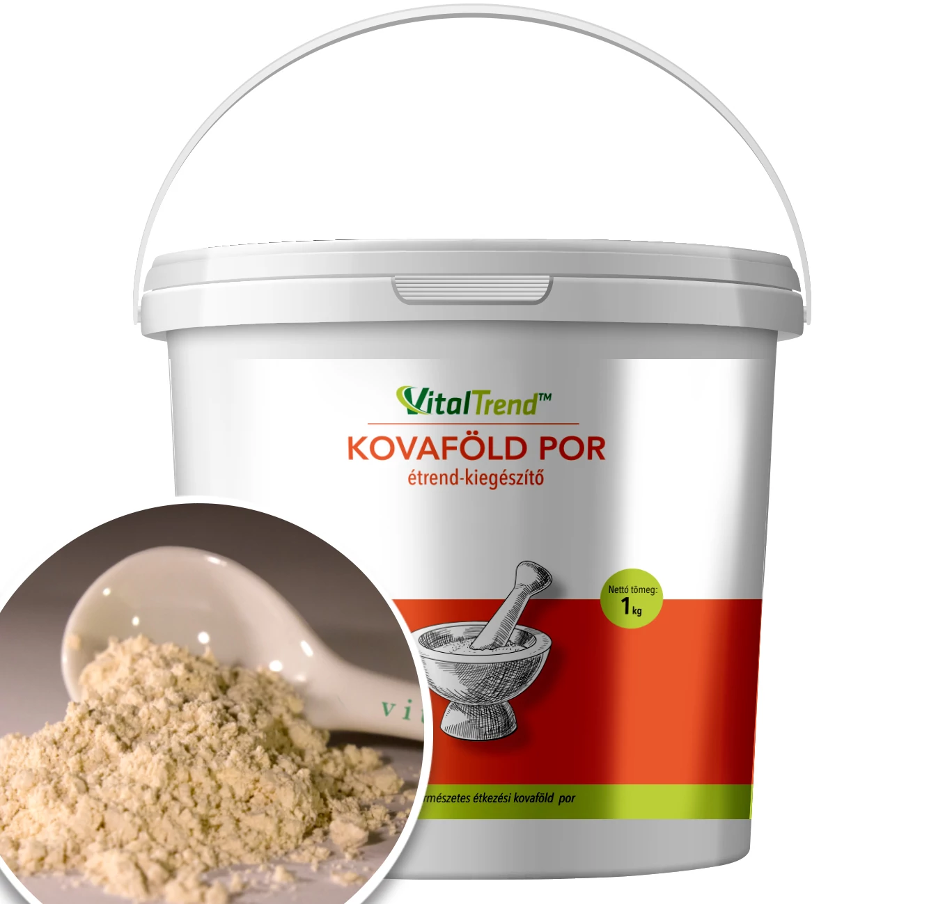 Kovaföld por (étkezési)-1 kg