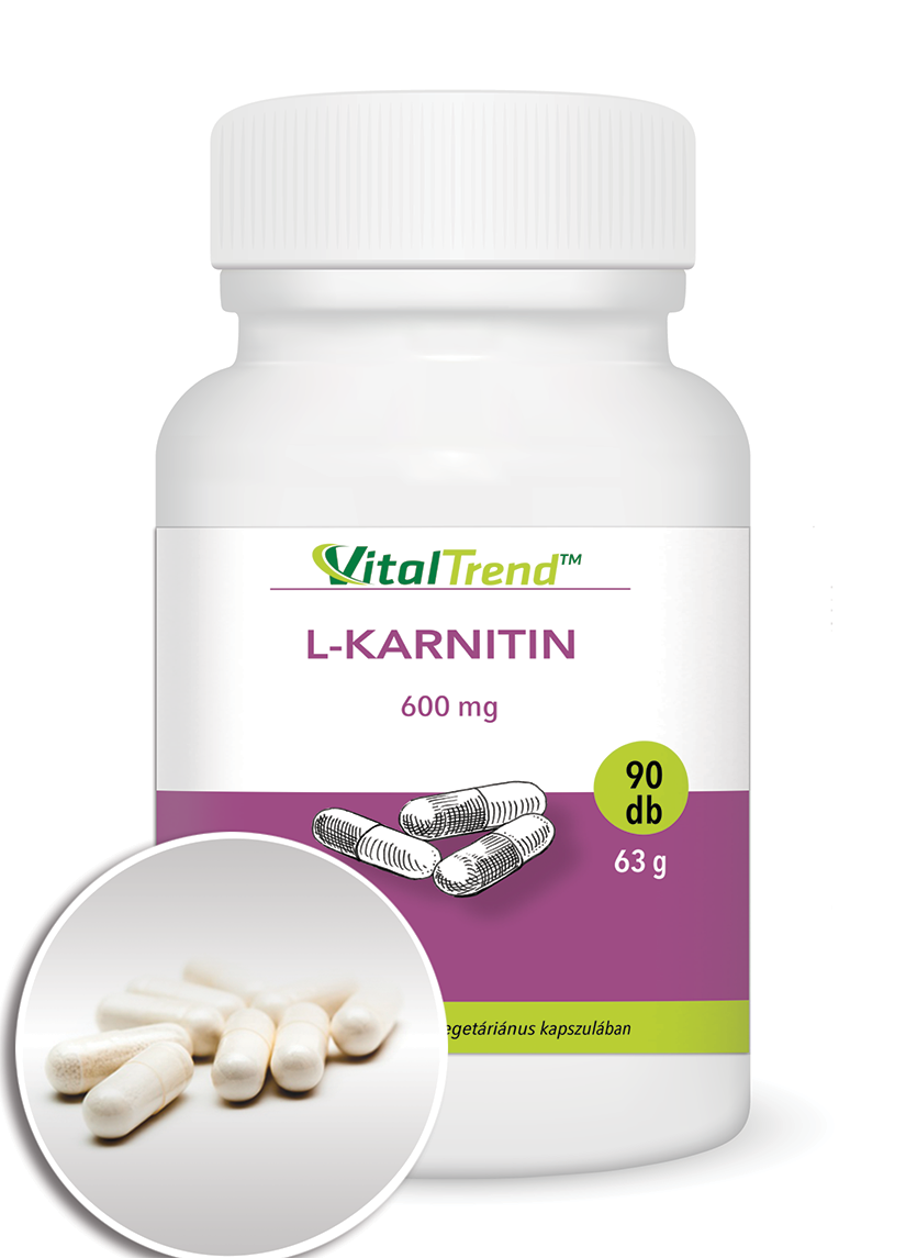 L-Karnitin tartarát 600 mg kapszula