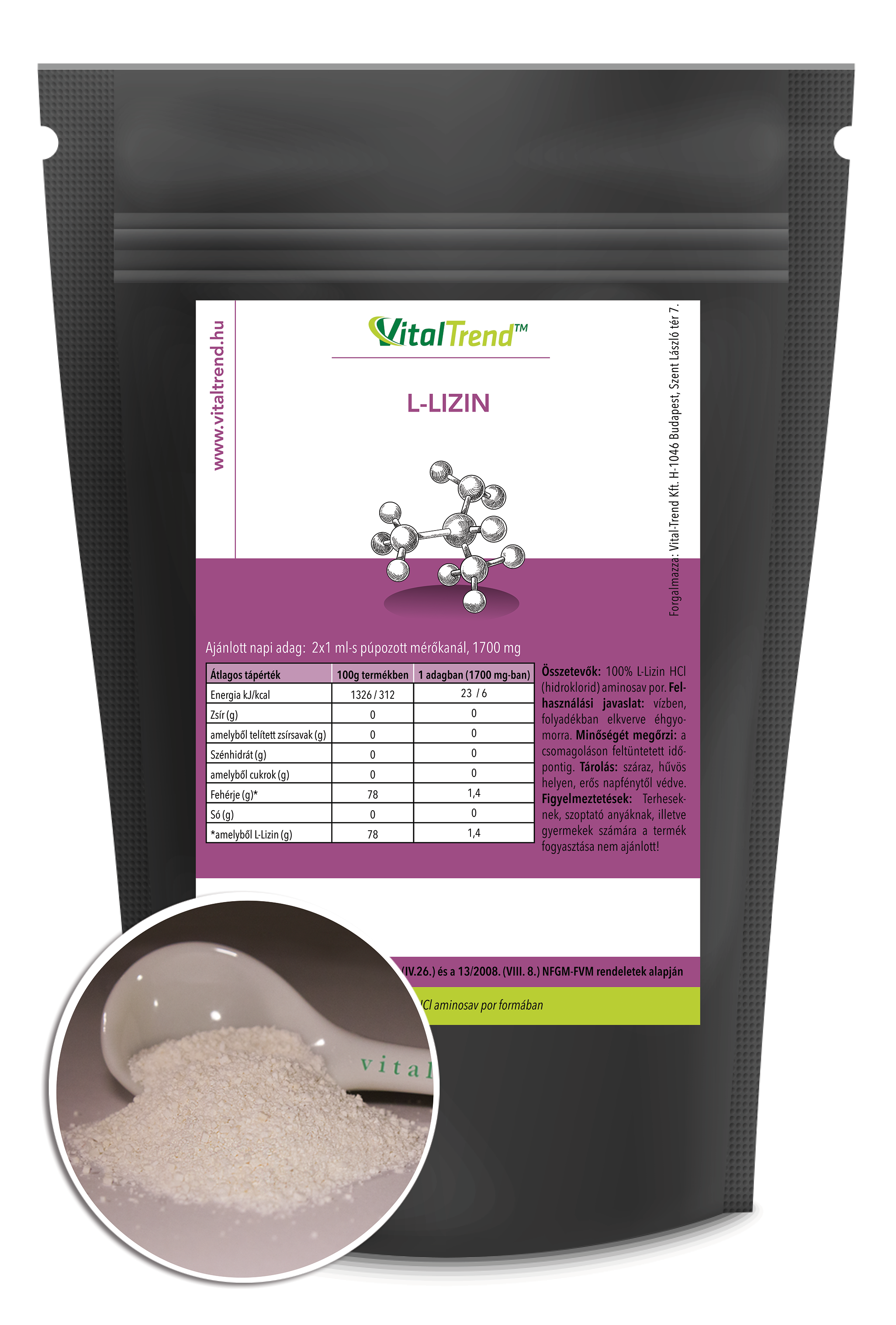 L-Lizin por-1 kg