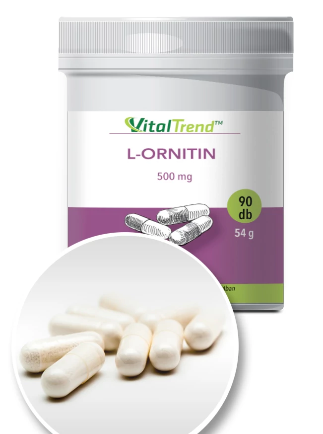 L-Ornitin 500 mg kapszula