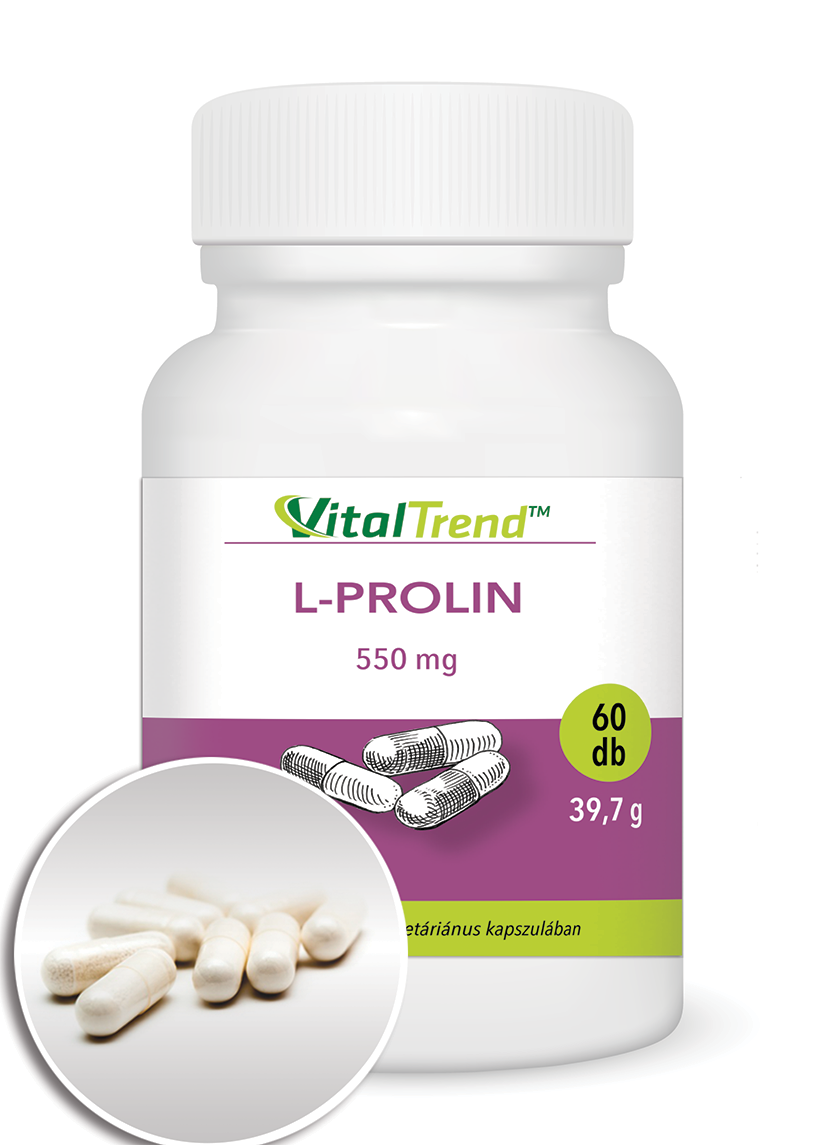 L-Prolin 550 mg kapszula