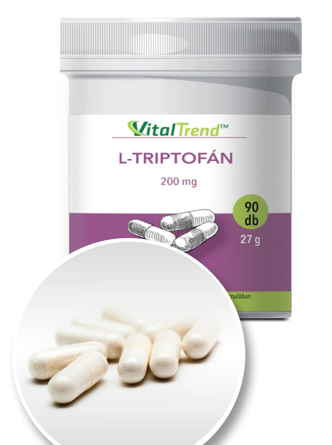 L-Triptofán 200 mg kapszula