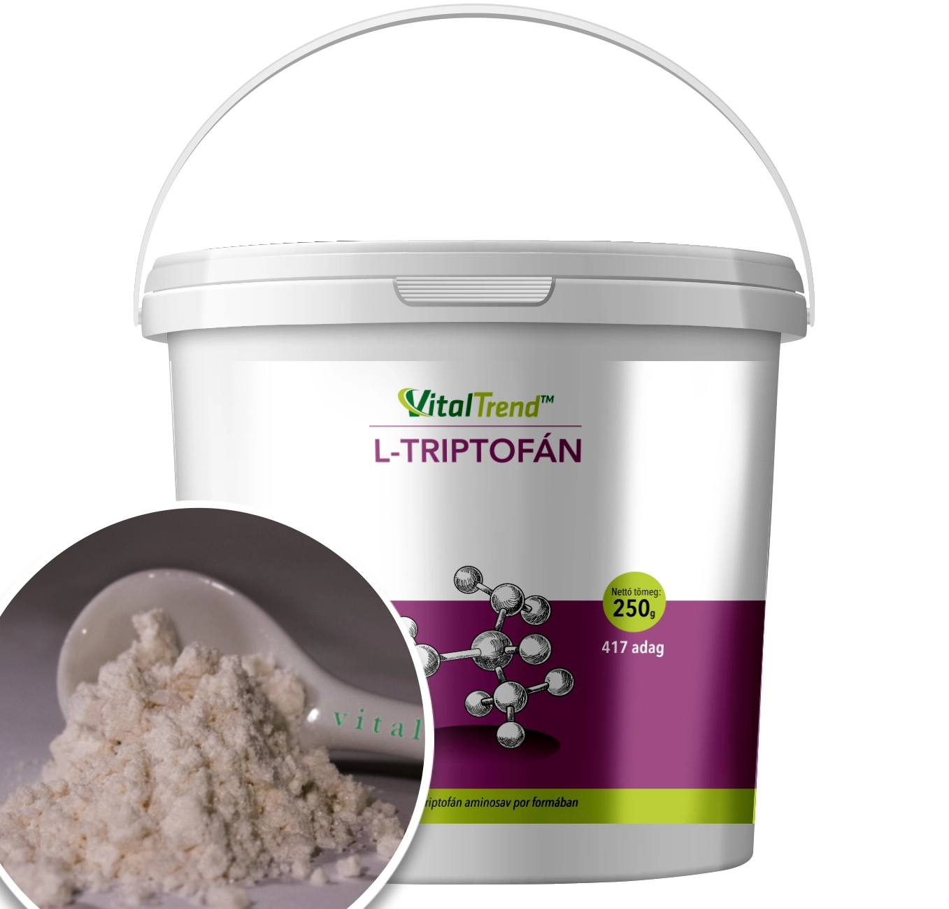 L-Triptofán por-250 g